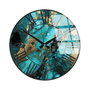 Wallity Reloj de Pared Decorativo de Cristal 40 x 40